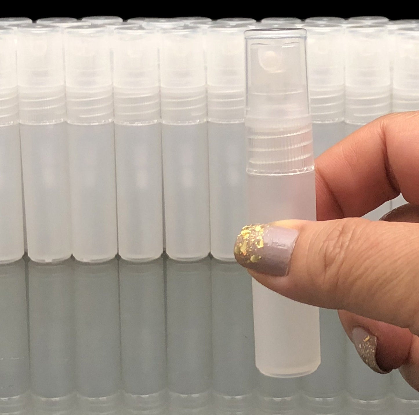 Plastic Mini Spray Bottles Travel Sample Atomizer Mister Bottles Pen Style Beauty Packaging 5 Ml (50 bottles) 3305-50 Discount Cosmetic Jars