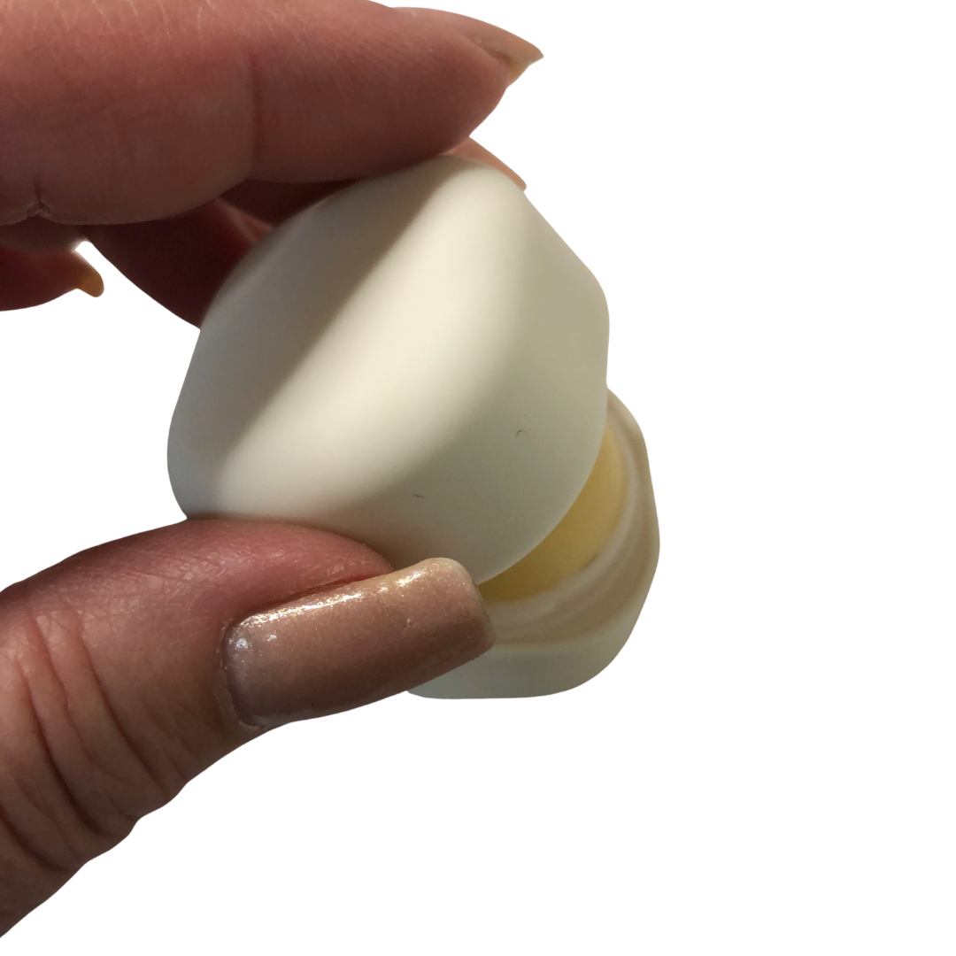 25 Square Lip Balm Ball Empty Plastic Beauty Containers (9295-25)