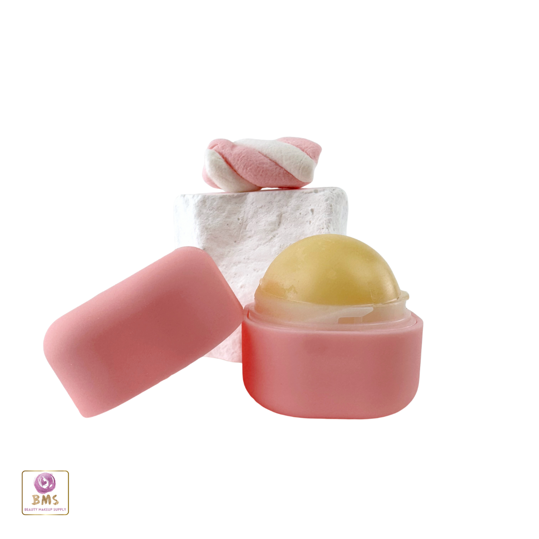 5 Square Lip Balm Ball Pink Beauty Containers (5 Sets) 9294-5