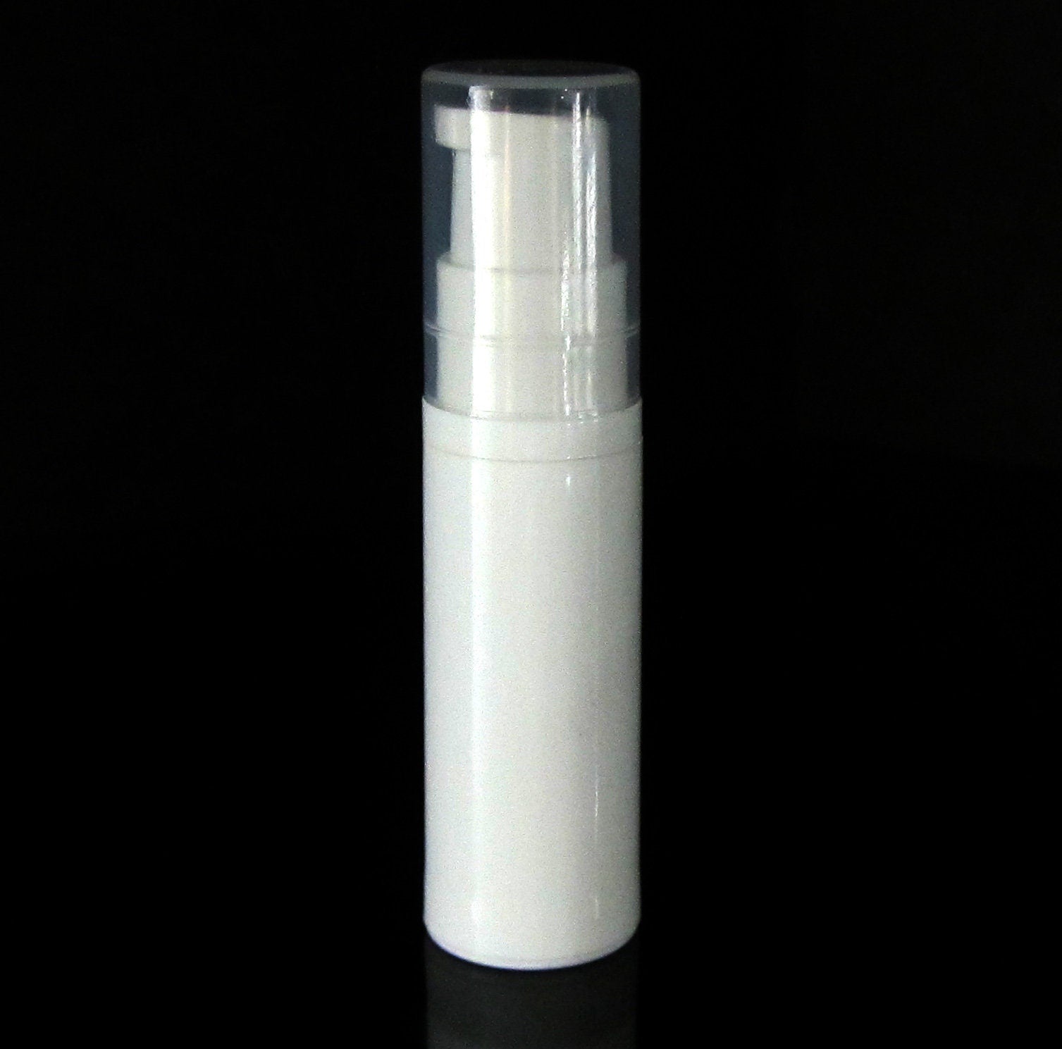Airless Pump Serum Mini Travel Disposable Trial Sample Bottles 5 Ml White (200 Bottles) 3405-25 Discount Cosmetic Jars